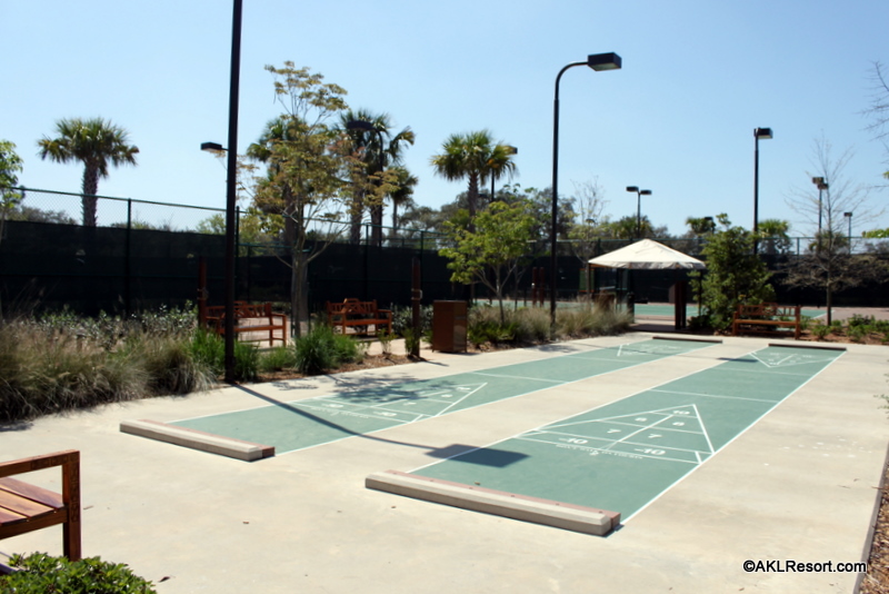 Kidani Village Shuffleboard Courts